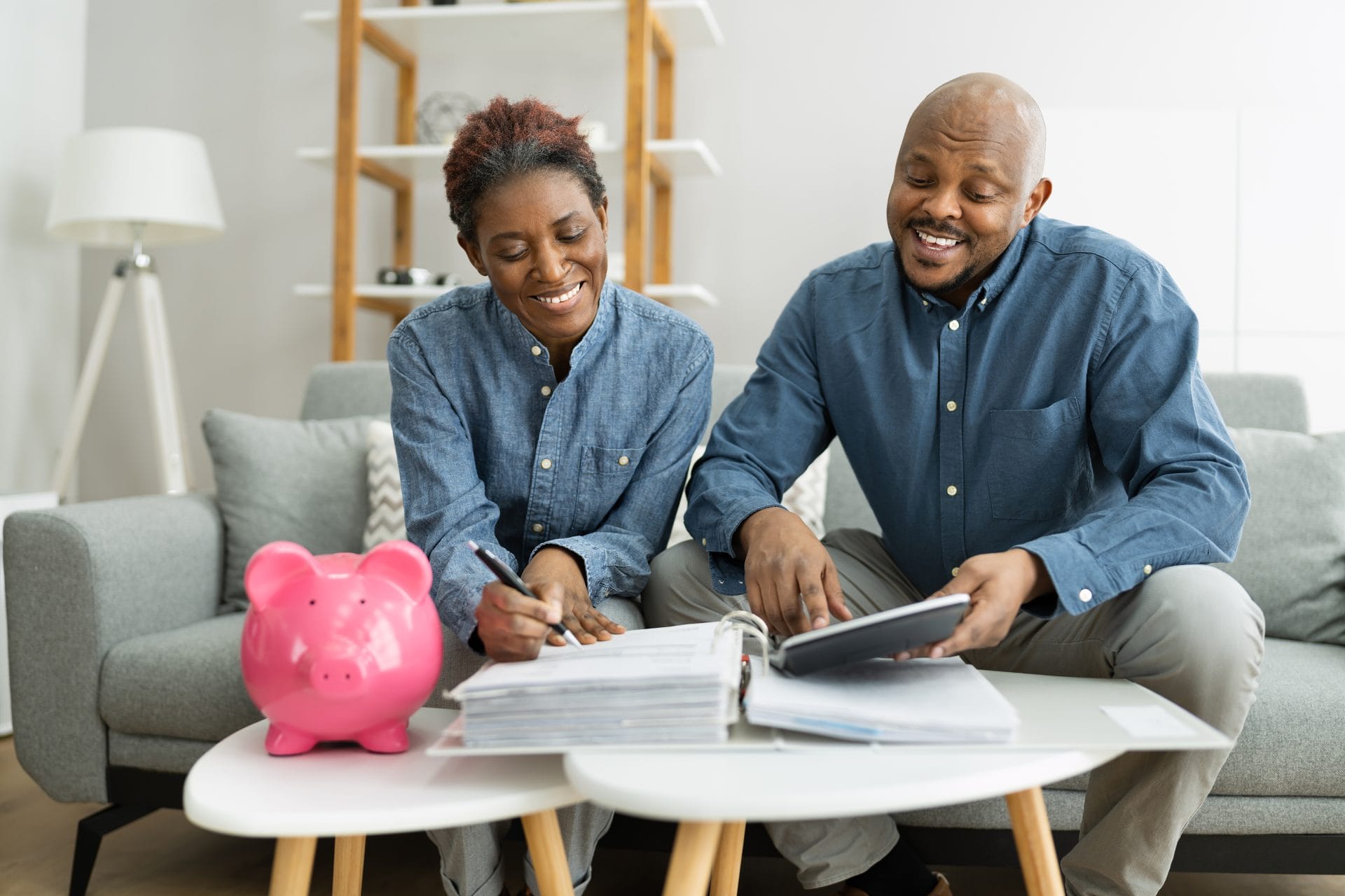 bigstock-Happy-African-Couple-Doing-Ret-415283722