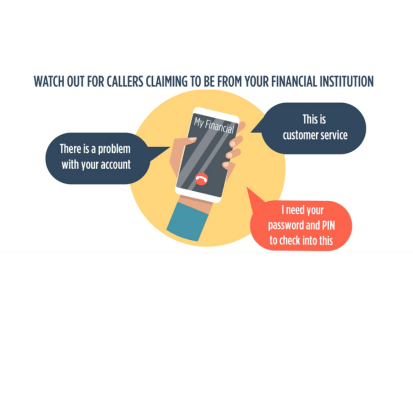 Watch Out For Scammers Claiming To Be From Your Bank
